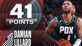 Damian Lillard Drops 13th 40-PT Game Of The Season! | March 1, 2023