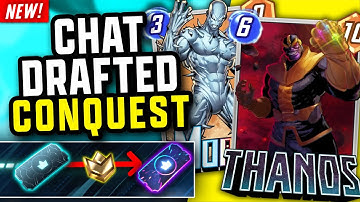 I Let Chat Draft My ENTIRE Conquest Deck... - FULL RUN! - Marvel Snap