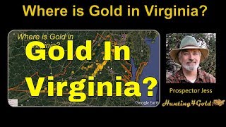 Where Can You Find Gold in Virginia? (USGS Gold Maps)