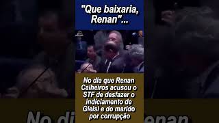 Renan Calheiros Against Gleisi Hoffmann In 2016