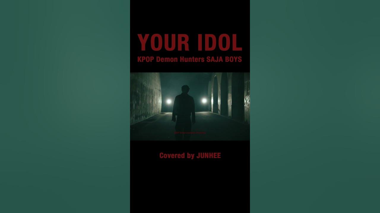 SAJA BOYS "YOUR IDOL"  Covered by JUNHEE  (Kpop Demon Hunters)
