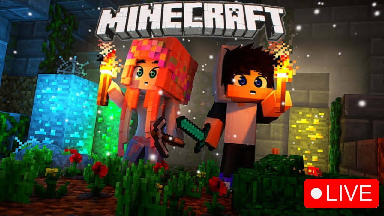 Minecraft live playing with my frnds | Minecraft live stream |Minecraft ...