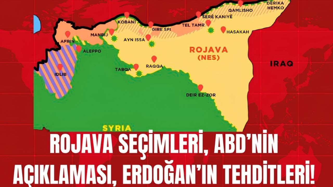 Rojava'da seçimler, ABD'den açıklama, Erdoğan'dan tehditler! - YouTube