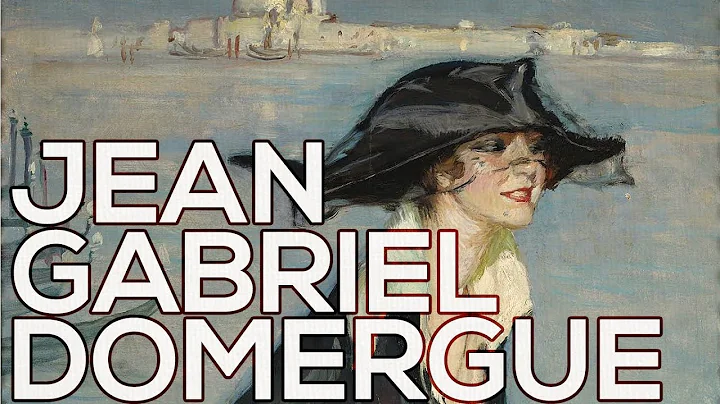 Jean Gabriel Domergue: A collection of 319 paintin...