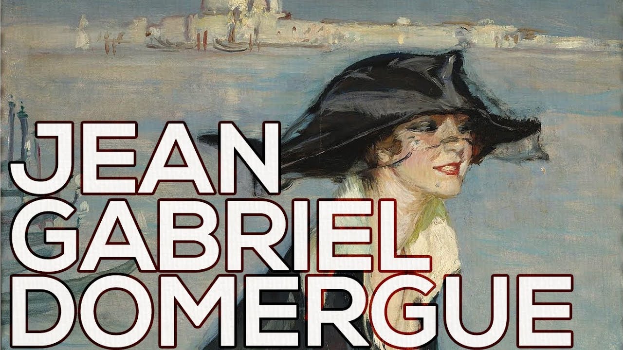 Jean Gabriel Domergue: A collection of 319 paintings (HD)