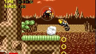 Sonic 1 Megamix (v3.0) - Sonic 1 Megamix (v3.0) (Sega Genesis) Shadow- Sunset Hill Act 1 - User video