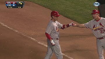 STL@CHC: Craig scores Carpenter with a single to left