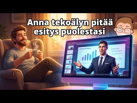 Näin pistät tekoälyn pitämään esityksen puolestasi (Synthesia)