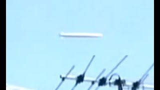 SINISTER ZEPPELIN UFOs ON THE NEWS - THESE THINGS ARE REAL