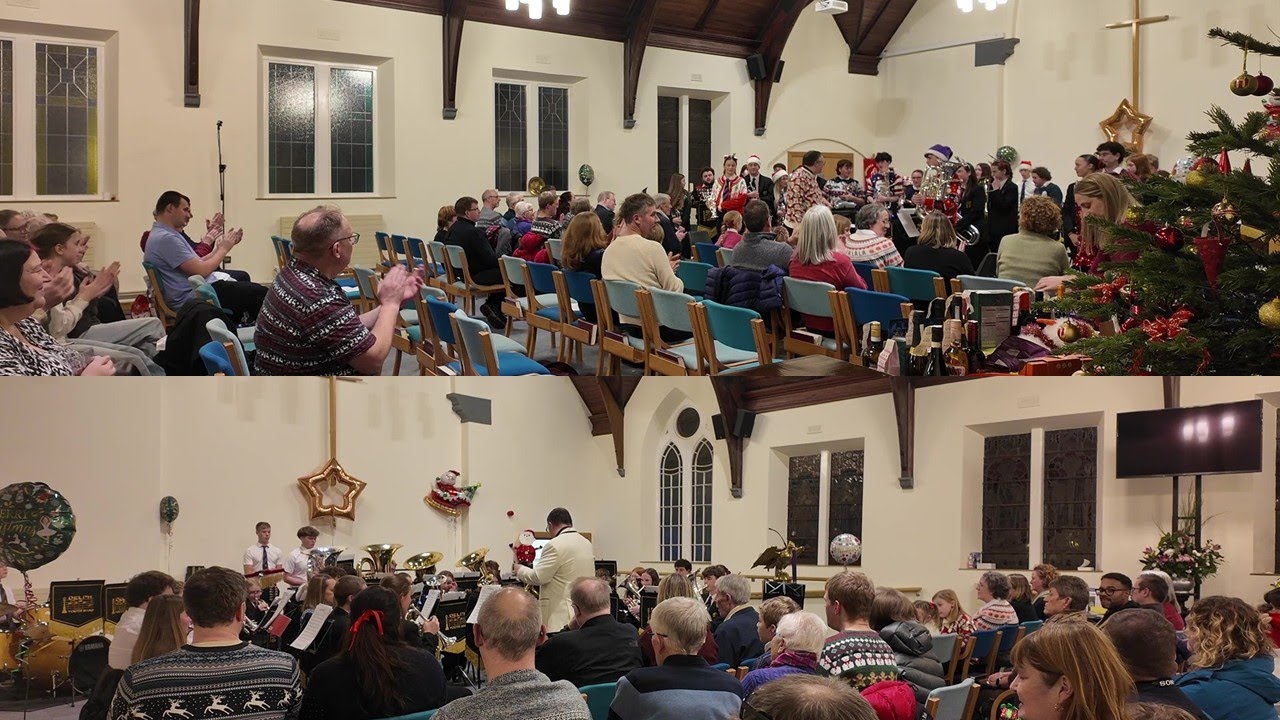 Delph Youth Band Christmas Concert 2025 (Video With Timestamps)