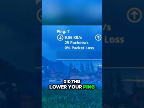 How to FIX your PING in Fortnite! #fortnite #fortnitebr #fortnitenews #fortniteupdate