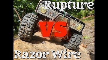 Round 1 - JConcepts Ruptures vs Upgrade RC Razor Wire - Crawler Tire Showdown!!!