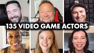 135 Video Game Actors reenact voice lines from their Games