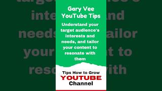 How To Grow YouTube Channel  youtubetips garyvee youtuberevenue youtuber shorts viral youtube