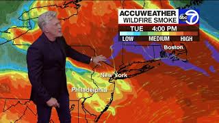 Air Quality Alert: Wildfire smoke from Canada invades New York, Tri-State area again image