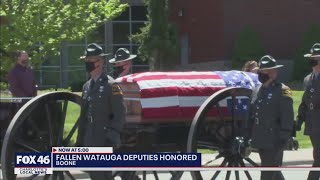 Fallen Watauga County deputies honored at memorial service Thursday