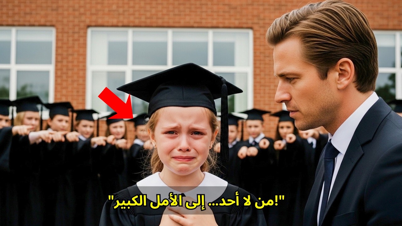فتاة فقيرة تطلب من مليونير أن يكون والدها في يوم التخرج… ردة فعله ستذهلك
