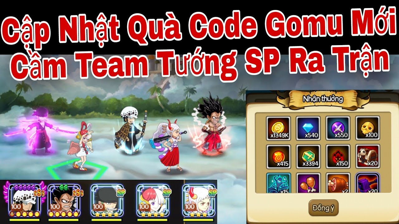 ✓ Cập Nhật Quà Code Gomu Huyền Thoại Mới | Cầm Team Tướng Sp Ra Trận | Ttbđ  | Lmht #1