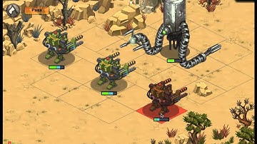 Battle Nations Jocco 3 Mech Troopers vs Boss Ancient Construct