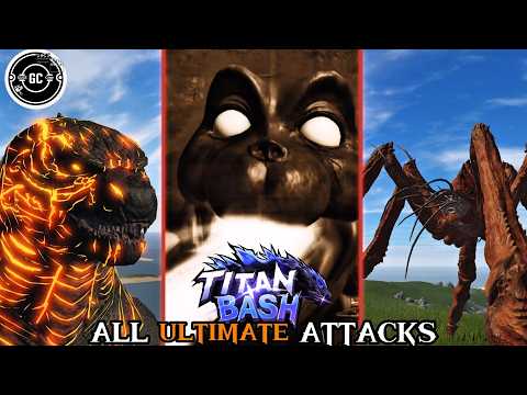 TITAN BASH - All ultimate attacks! | Roblox