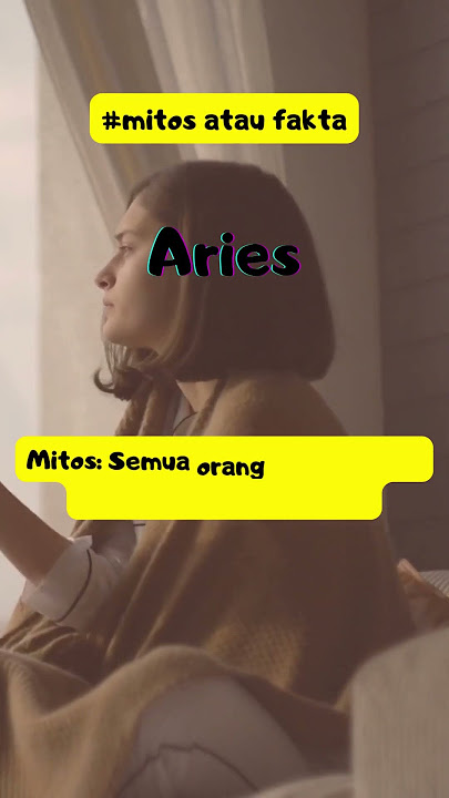 Mitos atau Fakta tentang zodiak Aries #shorts #zodiak #aries