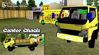 CANTER CHASIS || NEW WAHYU ABADI || mod bussid terbaru