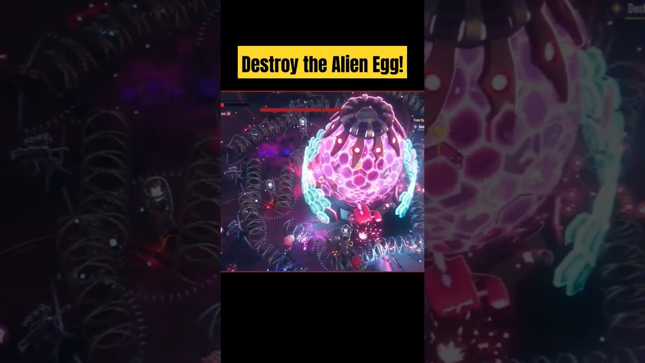 Destroy the Alien Egg! | From Space