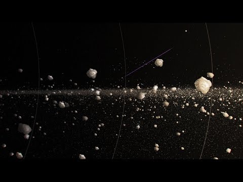Video: Strani Oggetti Vicino Agli Anelli Di Saturno - Visualizzazione Alternativa