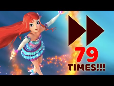 Winx Club Season 6 Mythix but it gets *faster* whenever someone spins...