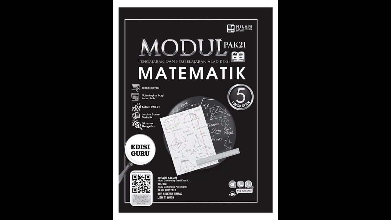 Jawapan Modul Matematik Tingkatan 4 Nilam Publication Edisi Guru