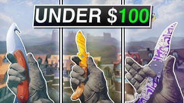THE BEST KNIVES IN CS2 UNDER $100! (NEW PRICES 2025)