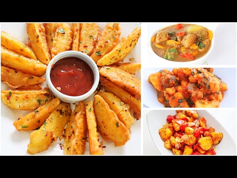 POTATOES: 4 SAVOURY POTATO RECIPES - WAYS TO COOK POTATOES hqdefault