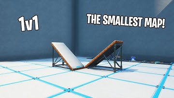 How to Make THE SMALLEST 1v1 MAP/ARENA IN CREATIVE MODE! (EASY)