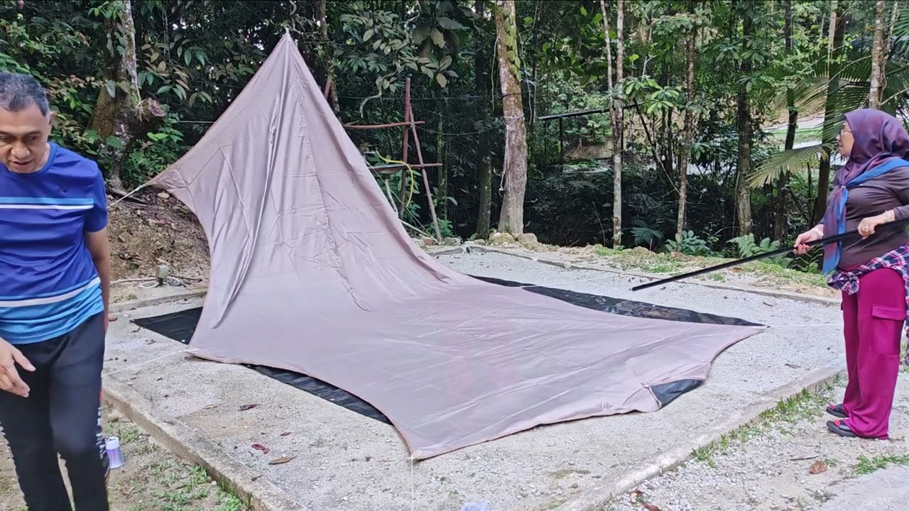 Camping tenang bersama pasangan, alam & healing.