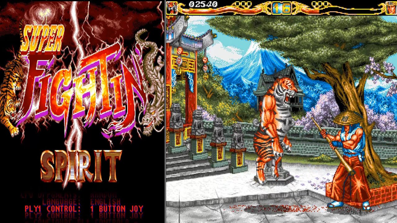 AMIGA CHEAT PLAY SUPER FIGHTING SPIRIT Fightin Spirit AGA Neo