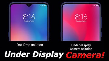 Under Display Camera Smartphones Are Comming From Samsung, Xiaomi & Oppo, Dual Under Display Camera