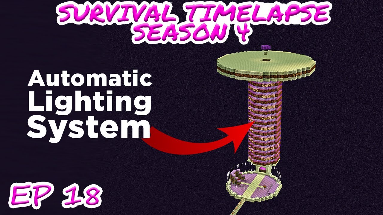 New Enderman Farm Design! Part 2 of 2 | Minecraft Survival Timelapse Season 4 Episode 18 | GD Venus