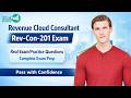 Salesforce Certified Revenue Cloud Consultant Rev-Con-201 Exam Practice Questions and Explanations