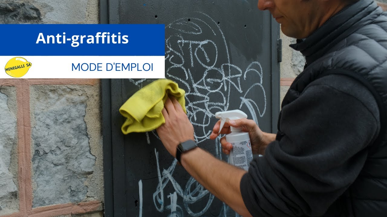 Comment utiliser nos Anti-grafitis - mode d'emploi