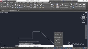 Autodesk Autocad - Polar and Ortho mode - Video 32