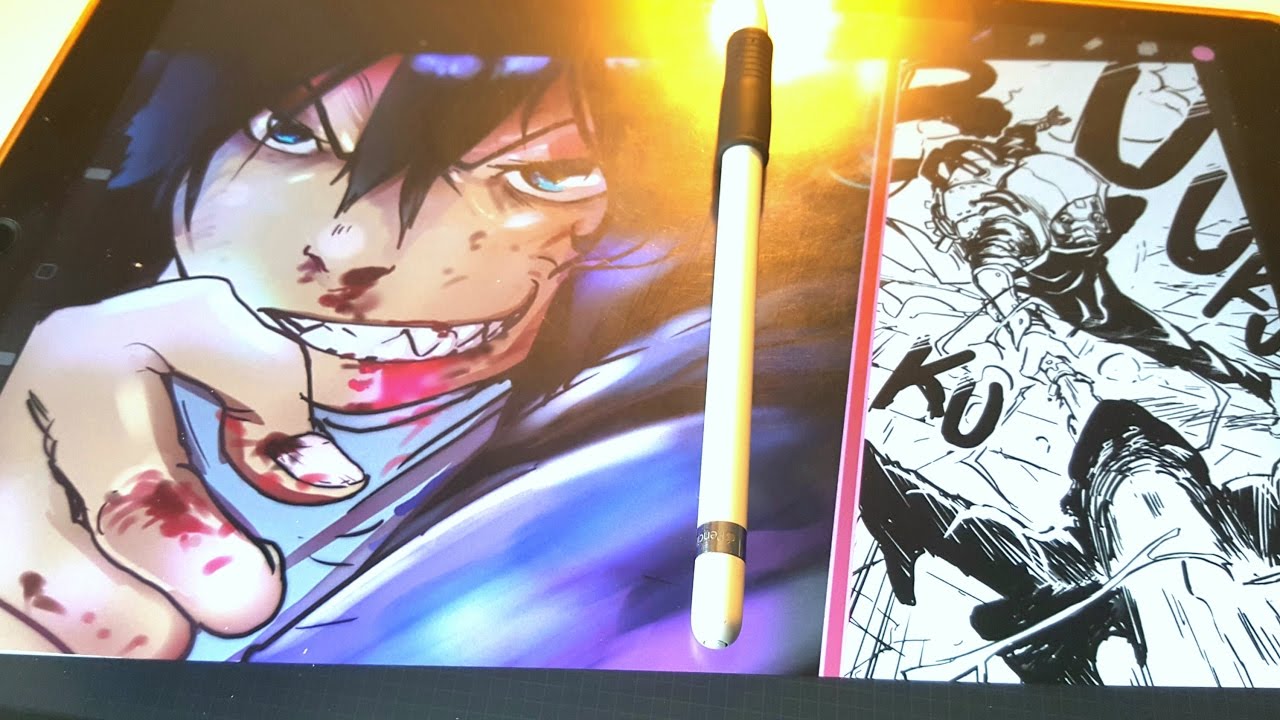 Ipad Pro Procreate (My tools and a Comic / Manga Panel Tool) - YouTube