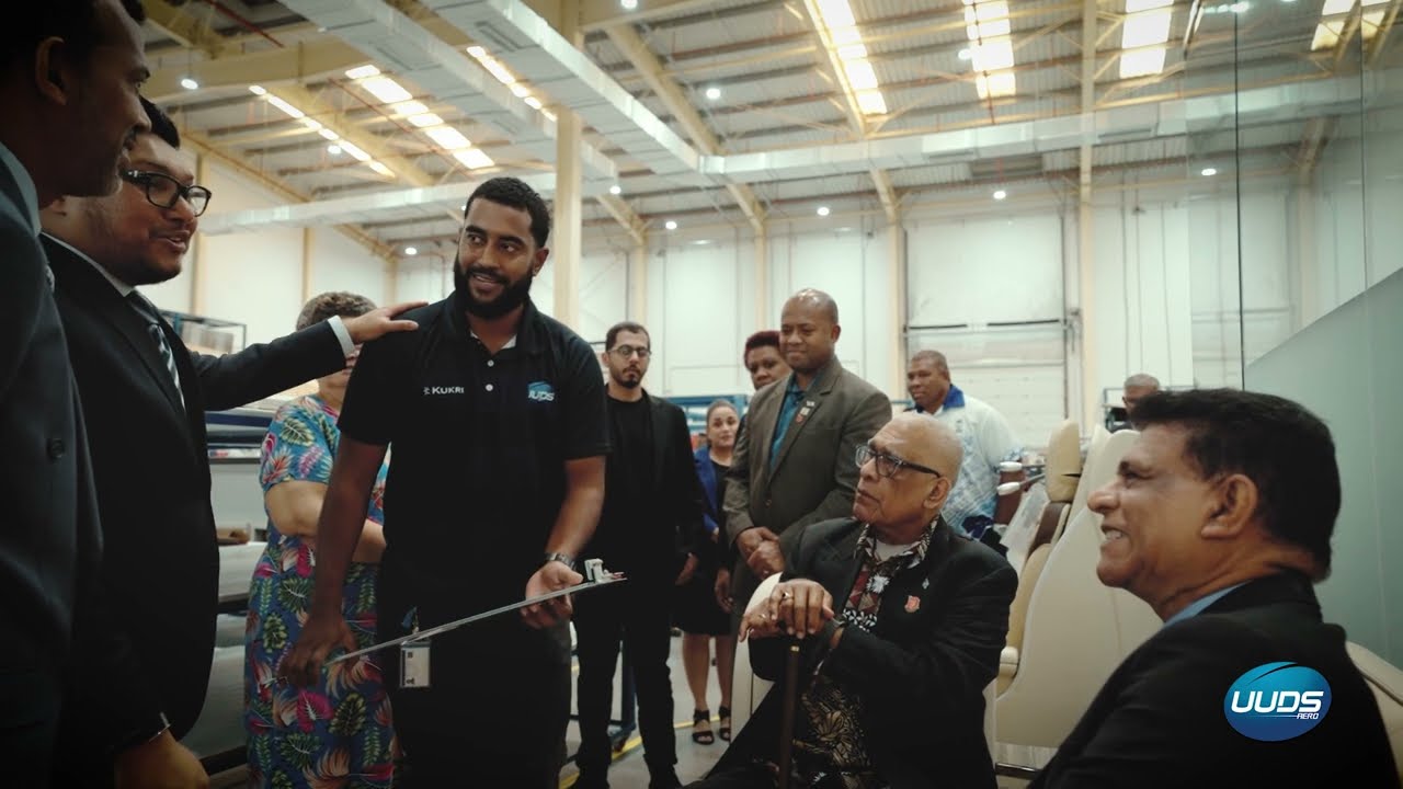 Visit of the President of Fiji to UUDS Aero DWC