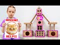 Finding the Lost Kitty: Building a Cozy Cat House with Vania Mania Kids
