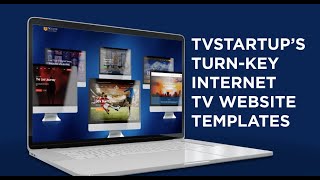 TurnKey Website Templates that Transform Your Videos into a TV Network #tvstartup #internettv