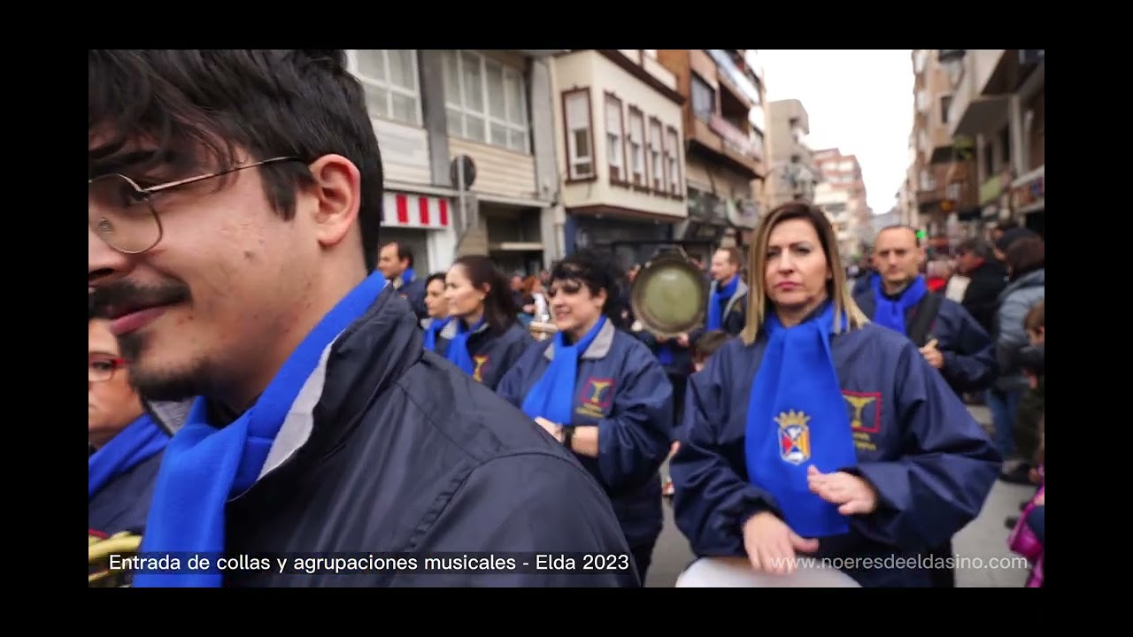 Desfile de collas y agrupaciones musicales - Elda 2023