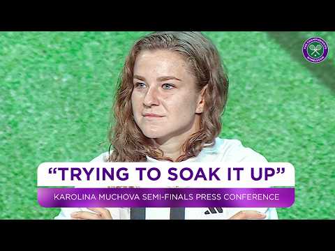 Karolina Muchova on making the Wimbledon 2026 Final | Semi-Finals Press Conference