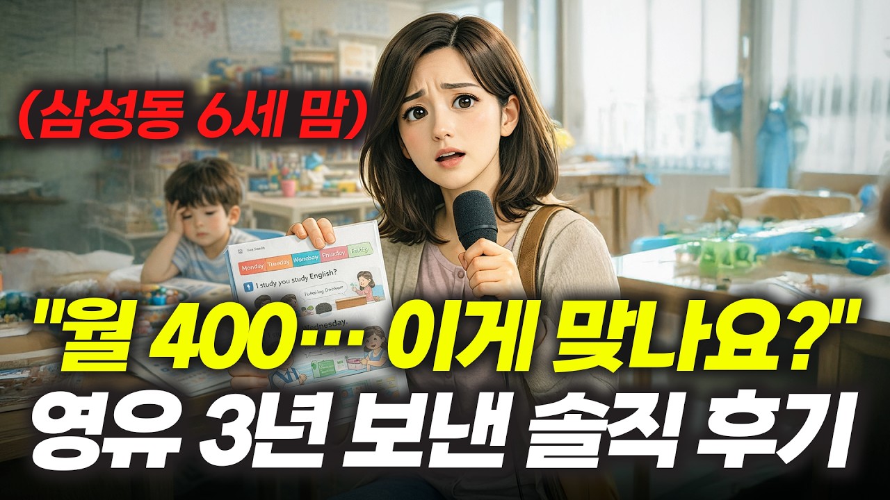 월 400만 원 넘는 탑티어 영어유치원.. 3년 보낸 엄마의 솔직 후기 & 효과
