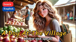 Improve Your English | A Day At The Village | English Listening Skills | Speaking Skills Everyday