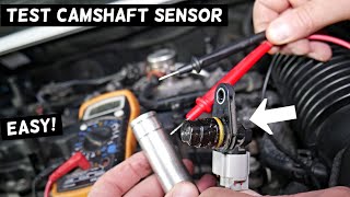TEST CAMSHAFT POSITION SENSOR ON KIA OPTIMA SORENTO SPORTAGE FORTE SOUL RIO