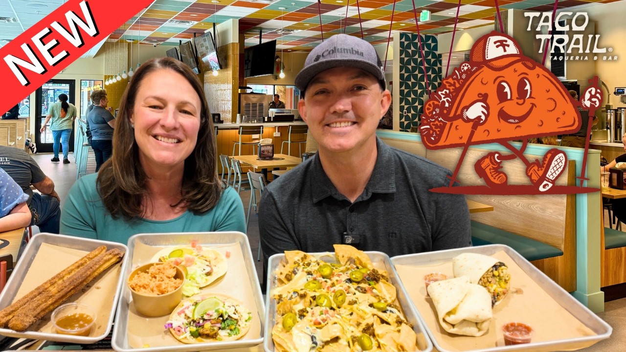 НОВЫЙ обзор ресторана Taco Trail Gatlinburg, Теннесси | Полное меню и поход к водопаду Катаракт!